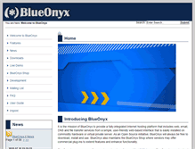 Tablet Screenshot of blueonyx.it